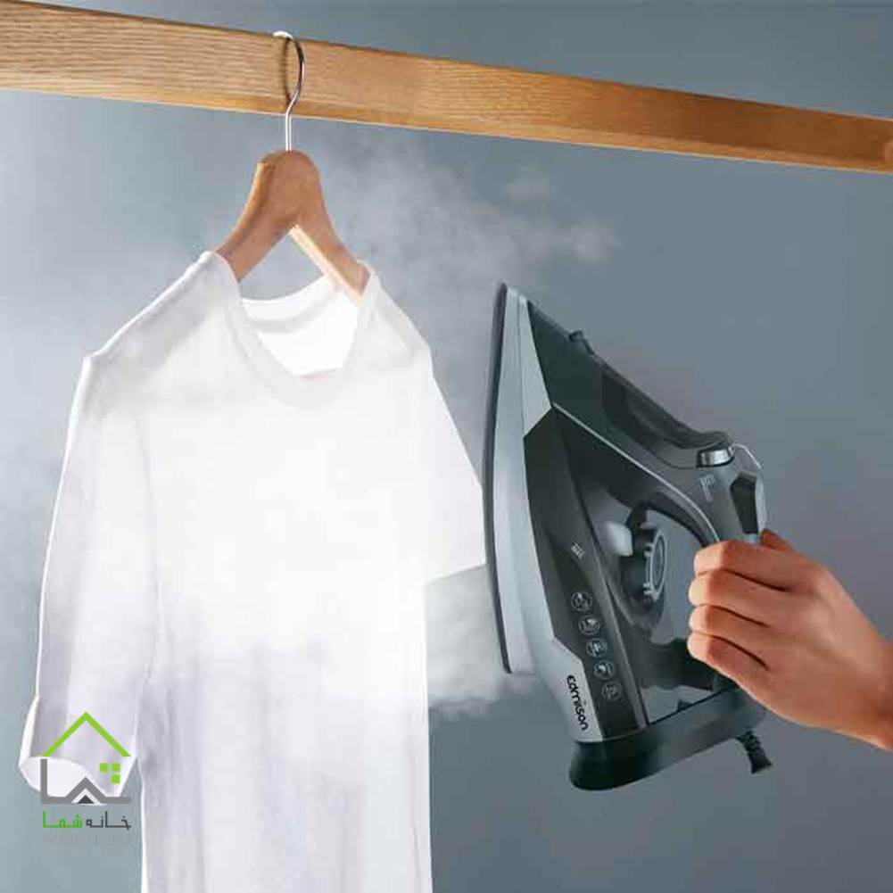 اتو بخار ED930 نحوه بخار دهی